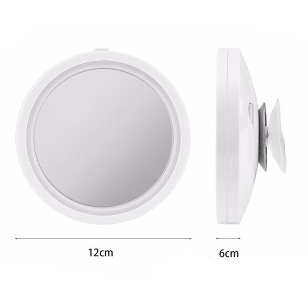 Увеличительное зеркало на присоске с подсветкой Swivel Brite 360 D100 ...