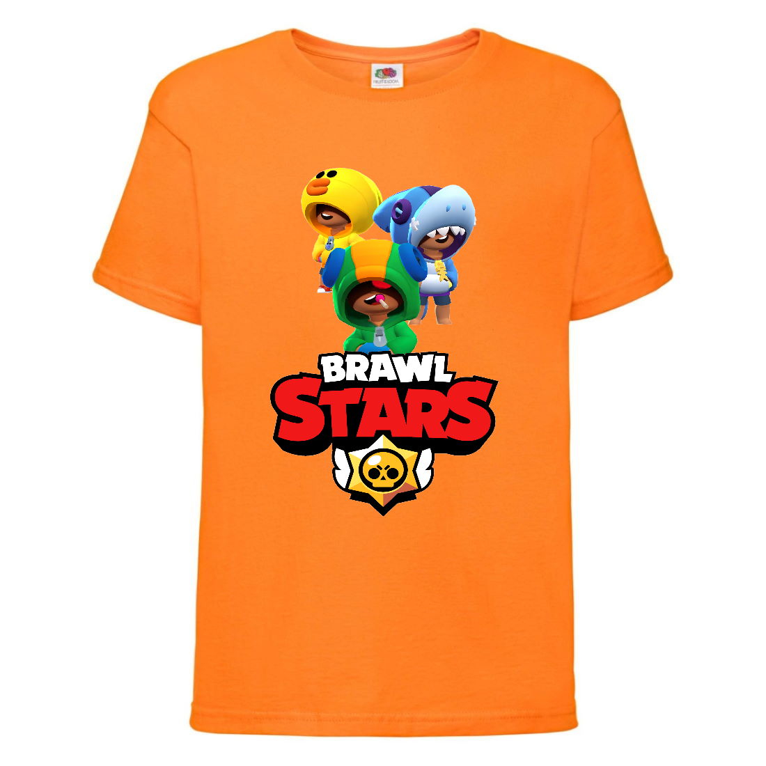 

Футболка детская Бравл Старс Три Лиона (Brawl Stars 3 Lion) оранжевый (BS or-7) 104 см