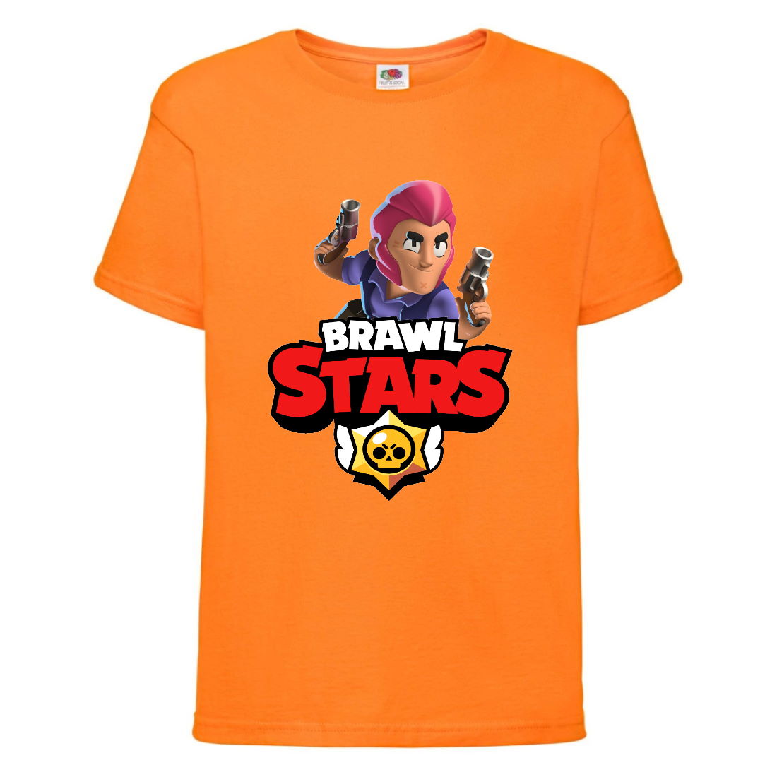 

Футболка детская Бравл Старс Кольт (Brawl Stars Colt) оранжевая 140 см