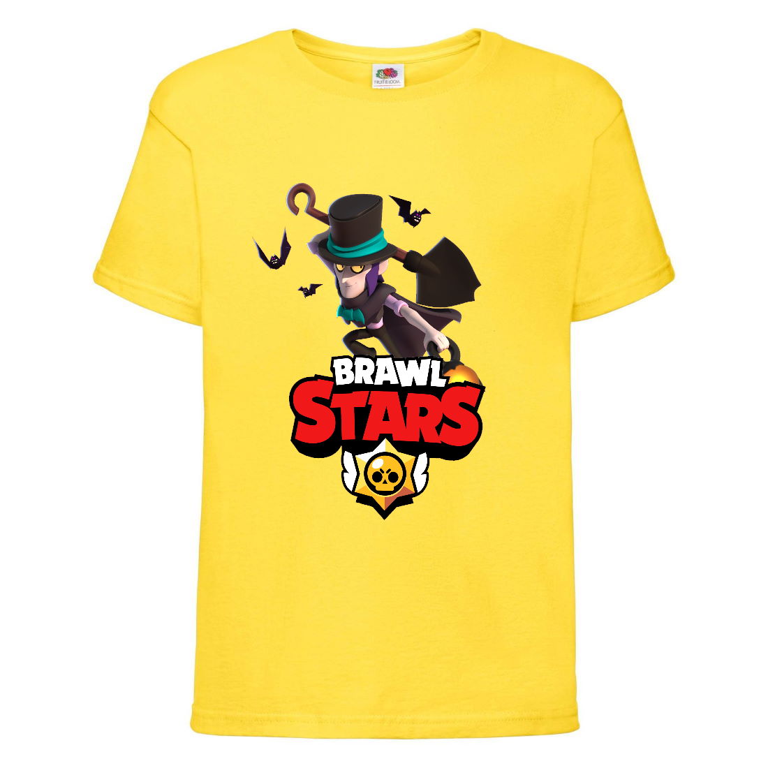 

Футболка детская Бравл Старс Мортис 2 (Brawl Stars Mortis 2) желтая (BS yel-1) 164 см