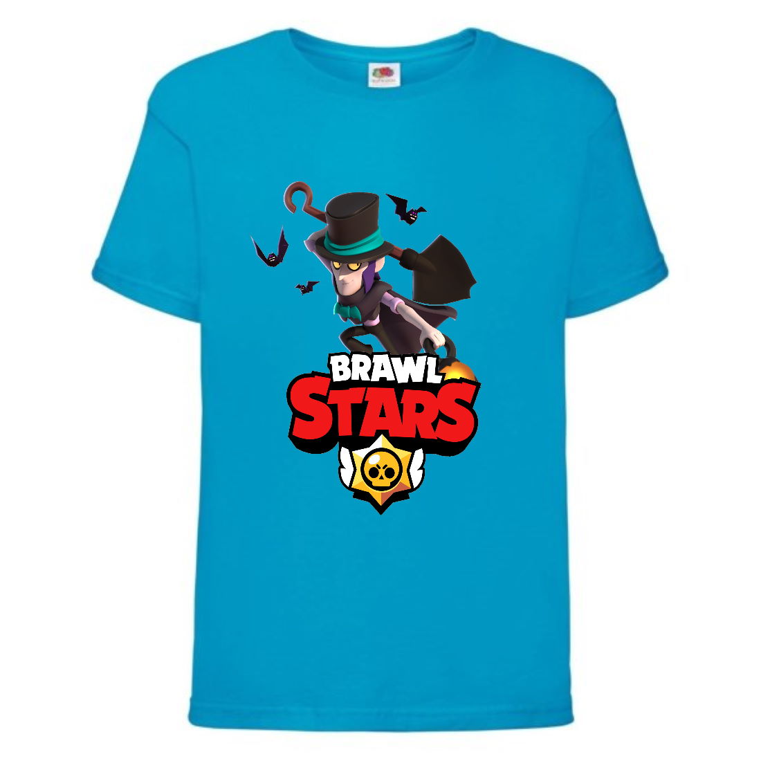 

Футболка детская Бравл Старс Мортис 2 (Brawl Stars Mortis 2) голубая (BS libl-1) 164 см