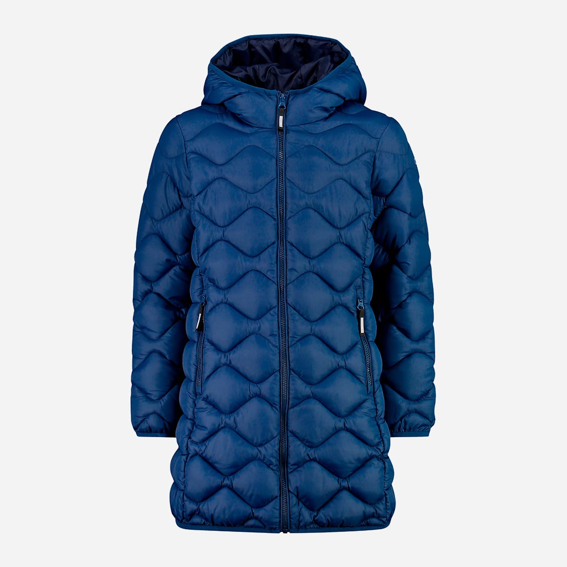 Акция на Дитяче зимове пальто для дівчинки CMP Kid G Coat Fix Hood 32Z1145-M928 116 см Синє от Rozetka