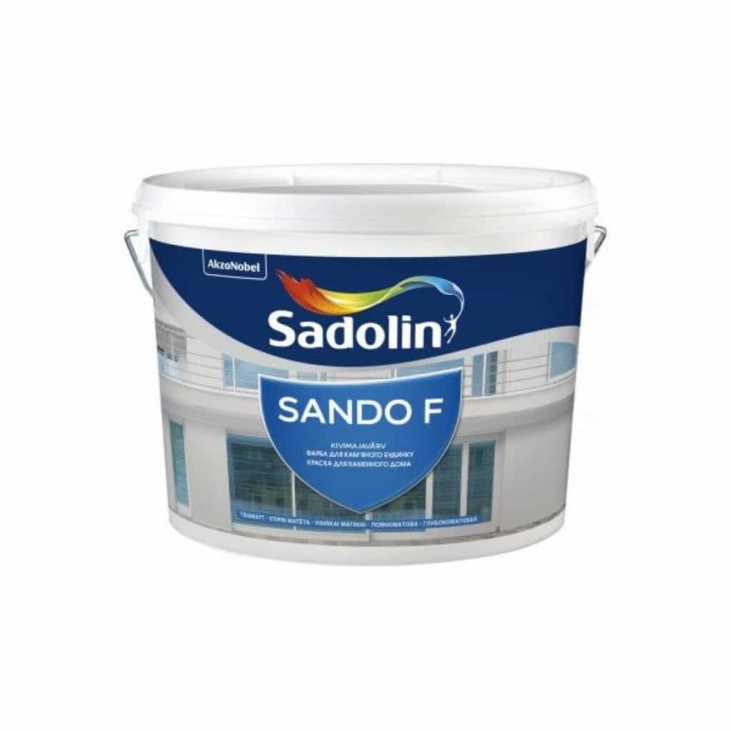 Краска фасадная Sadolin Sando F белый BW, база BC, BM База (BC) 9,3 ...