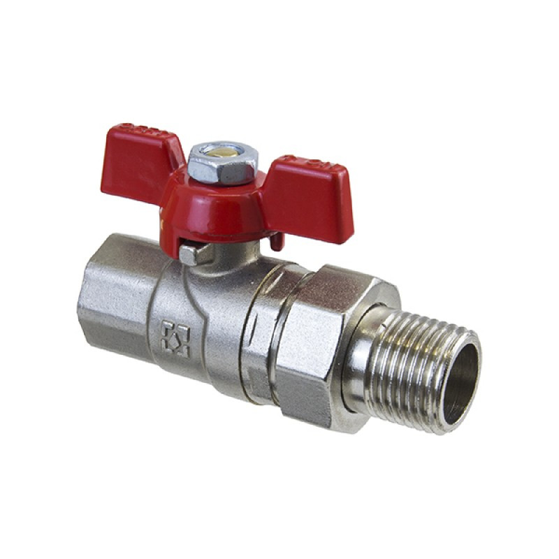 

Кран шаровой с накидной гайкой Raftec Red 3/4" CSA-021