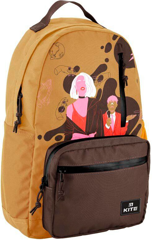 

Рюкзак для города Kite Кайт 949-2 VIS 44,5×31×13 см 17 л бежевый (vis19-949l-2)