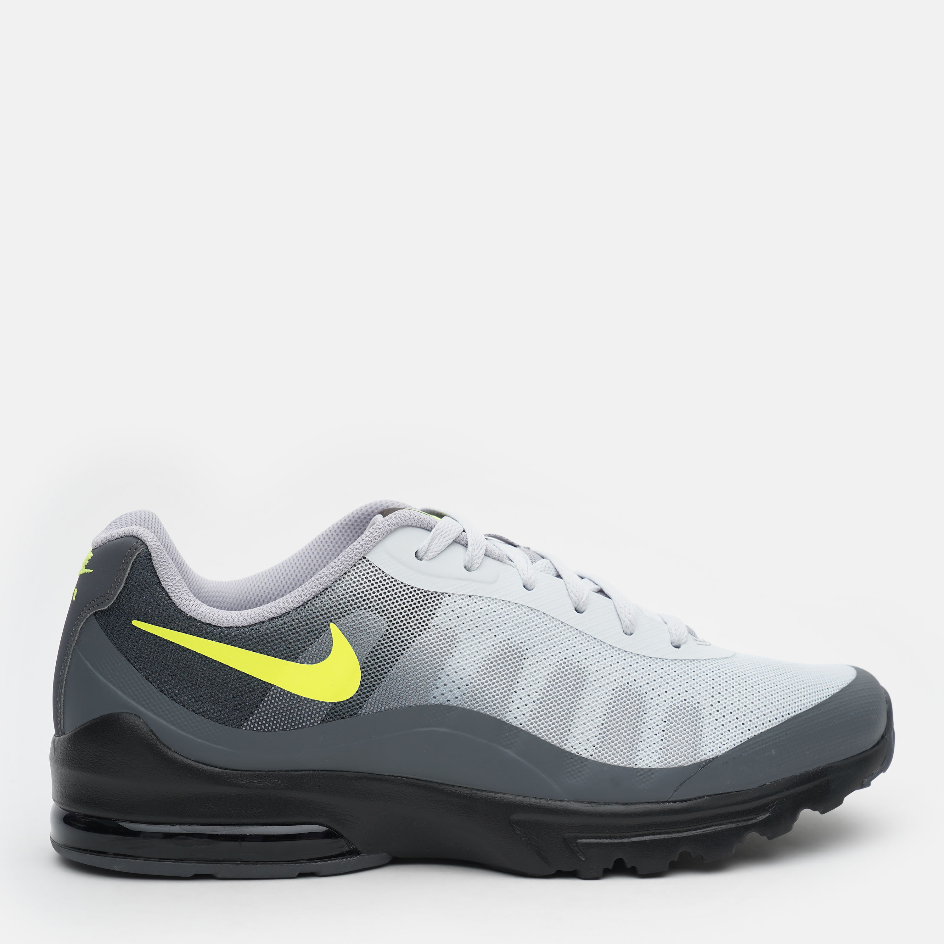 Акція на Чоловічі кросівки Nike Air Max Invigor CD1515-004 46 (12) 30 см Сірі з чорним від Rozetka