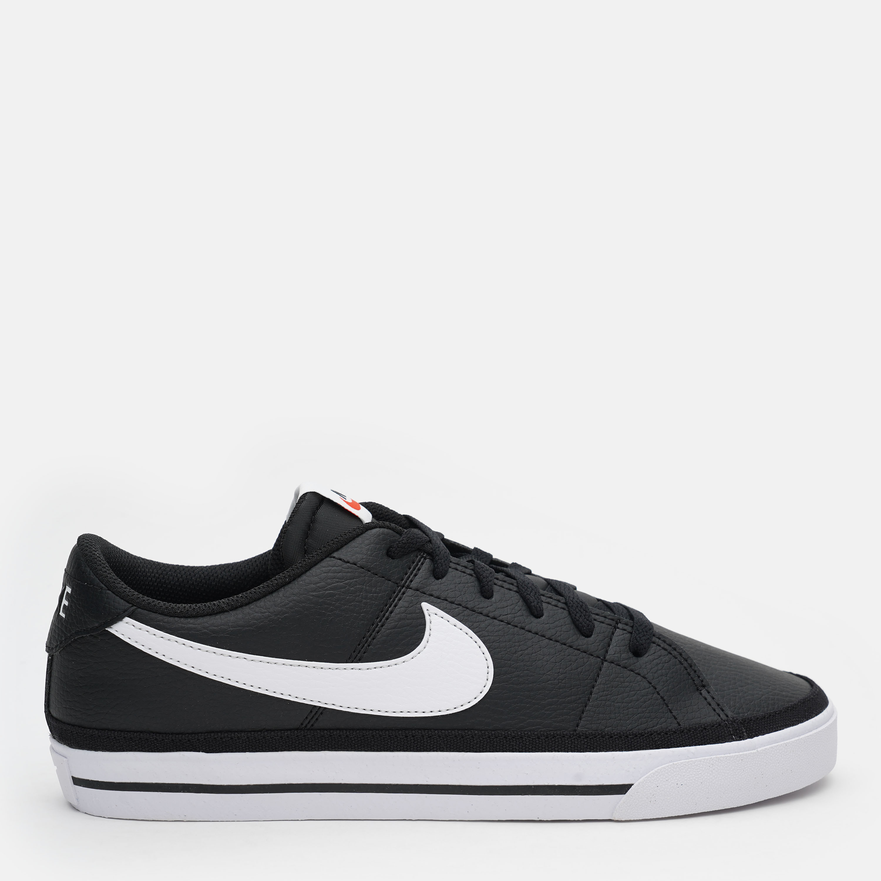 Акція на Чоловічі кеди низькі Nike Court Legacy Nn DH3162-001 40.5 (7.5) 25.5 см Чорні від Rozetka