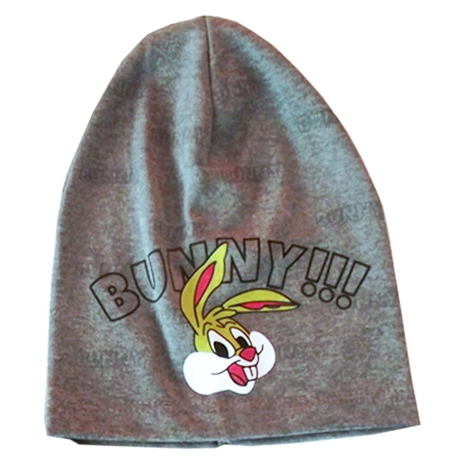 

Трикотажная шапочка BUNNY Be Snazzy CDL-122015 40-50 см (1-3 года) темно-серая