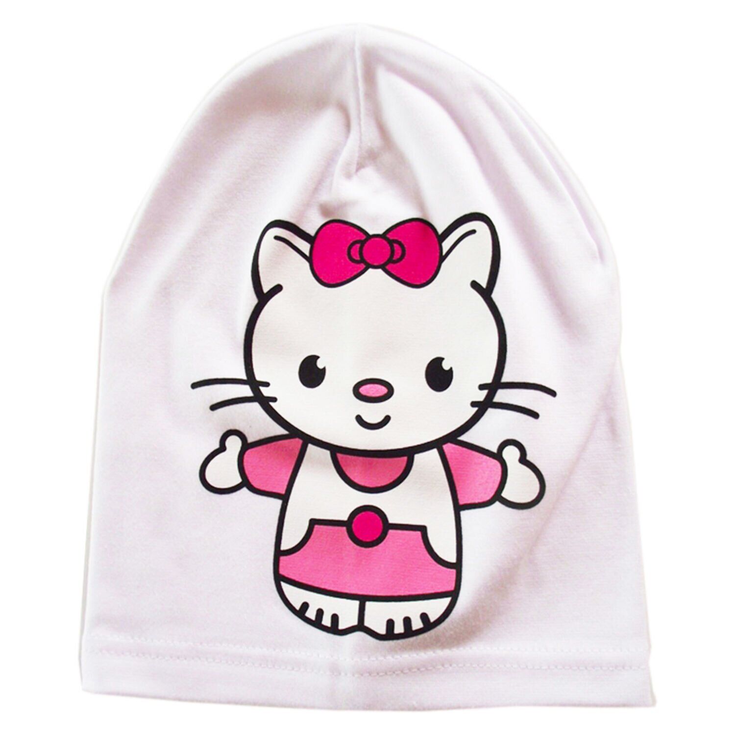 

Трикотажная шапочка HELLO KITTY Be Snazzy CDL-122021 40-50 см (1-3 года) белая