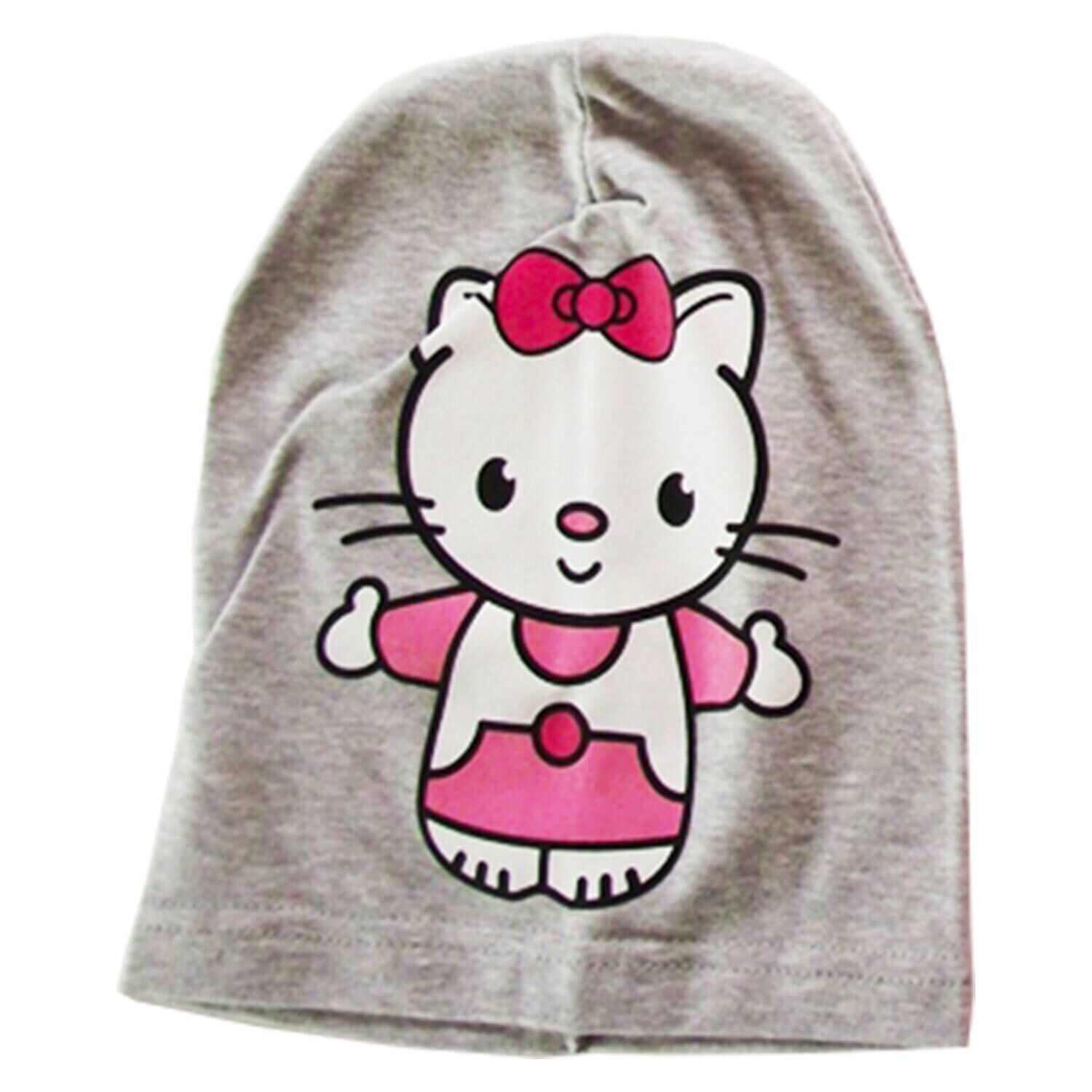 

Трикотажная шапочка HELLO KITTY Be Snazzy CDL-122021 40-50 см (1-3 года) светло-серая