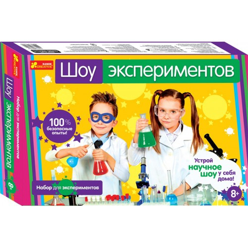 

Набор для экспериментов Шоу экспериментов Ранок 12114022Р