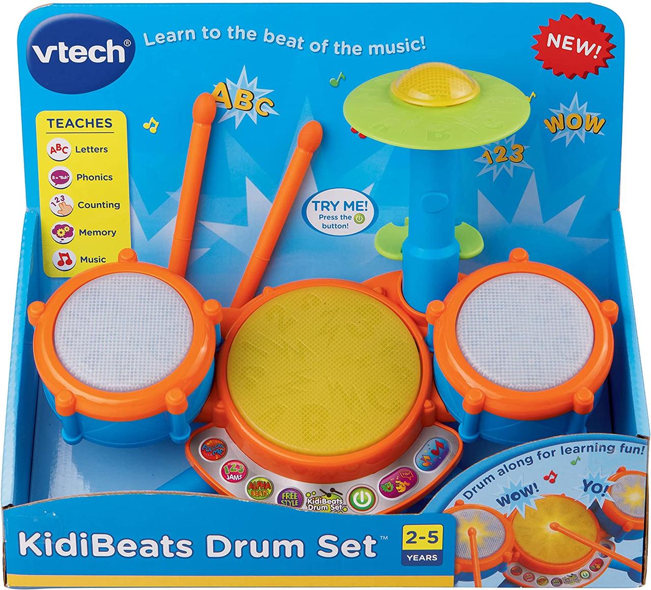 Vtech kidi sales drum set