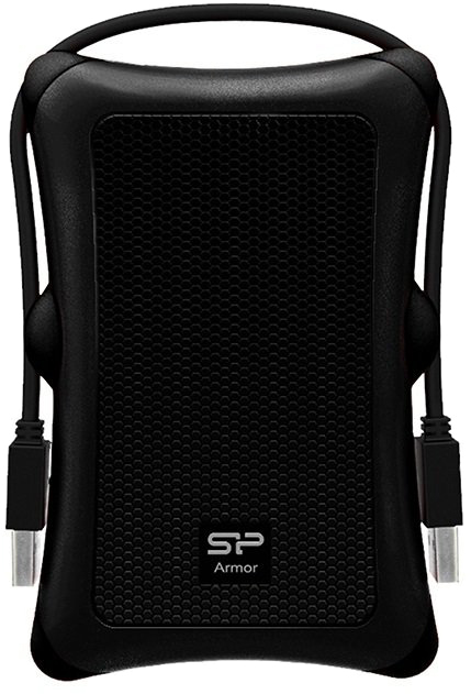 

Жесткий диск Silicon Power Armor A30 1TB SP010TBPHDA30S3A 2.5 USB 3.2 External Black