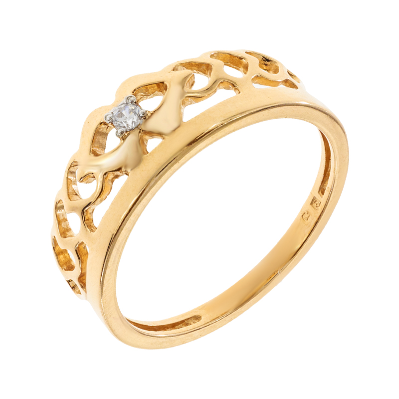 

Кольцо Diamant к2834 18.0