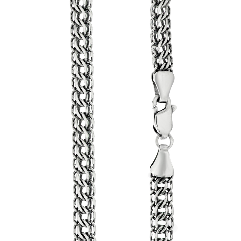 

Браслет родійований Diamant Б0119-6с 195 мм