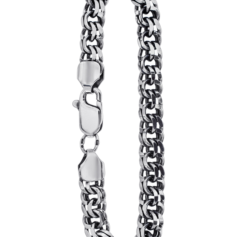 

Браслет родійований Diamant б0121-3ас 205 мм