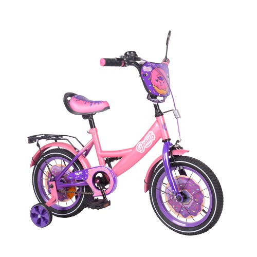 

Велосипед Tilly Donut 14" T-2142141 pink+purple (55444)