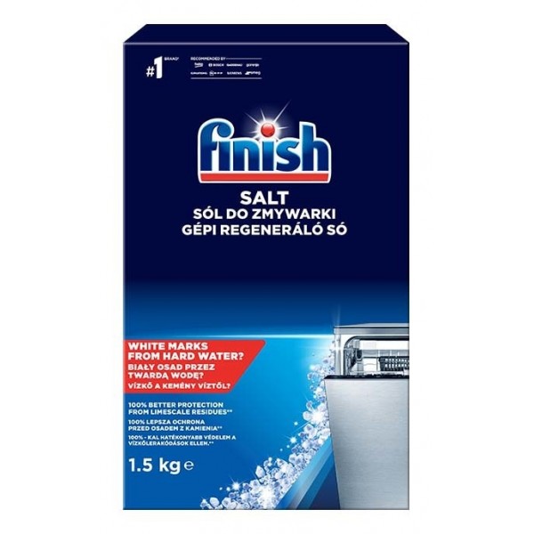 Сіль для посудомийних машин Finish, 1.5 кг – низькі ціни, кредит ...