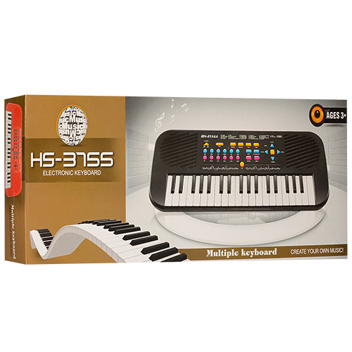 

Синтезатор игрушечный HS3755A (Черный)