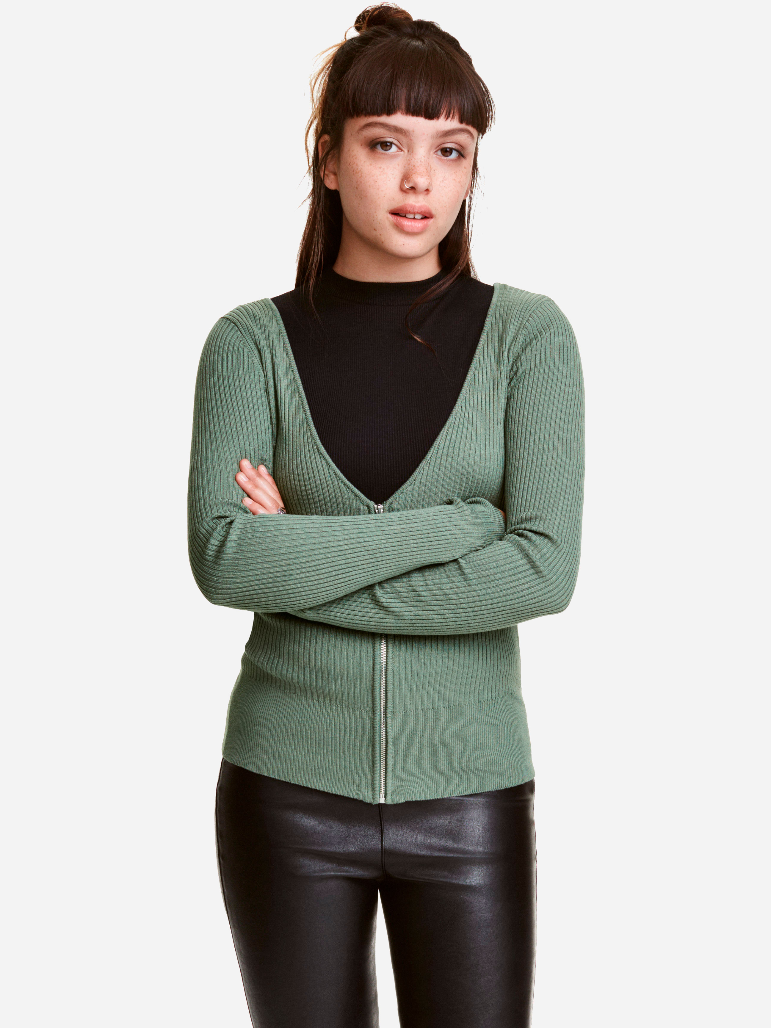 

Кардиган H&M 4257964 L Зеленый