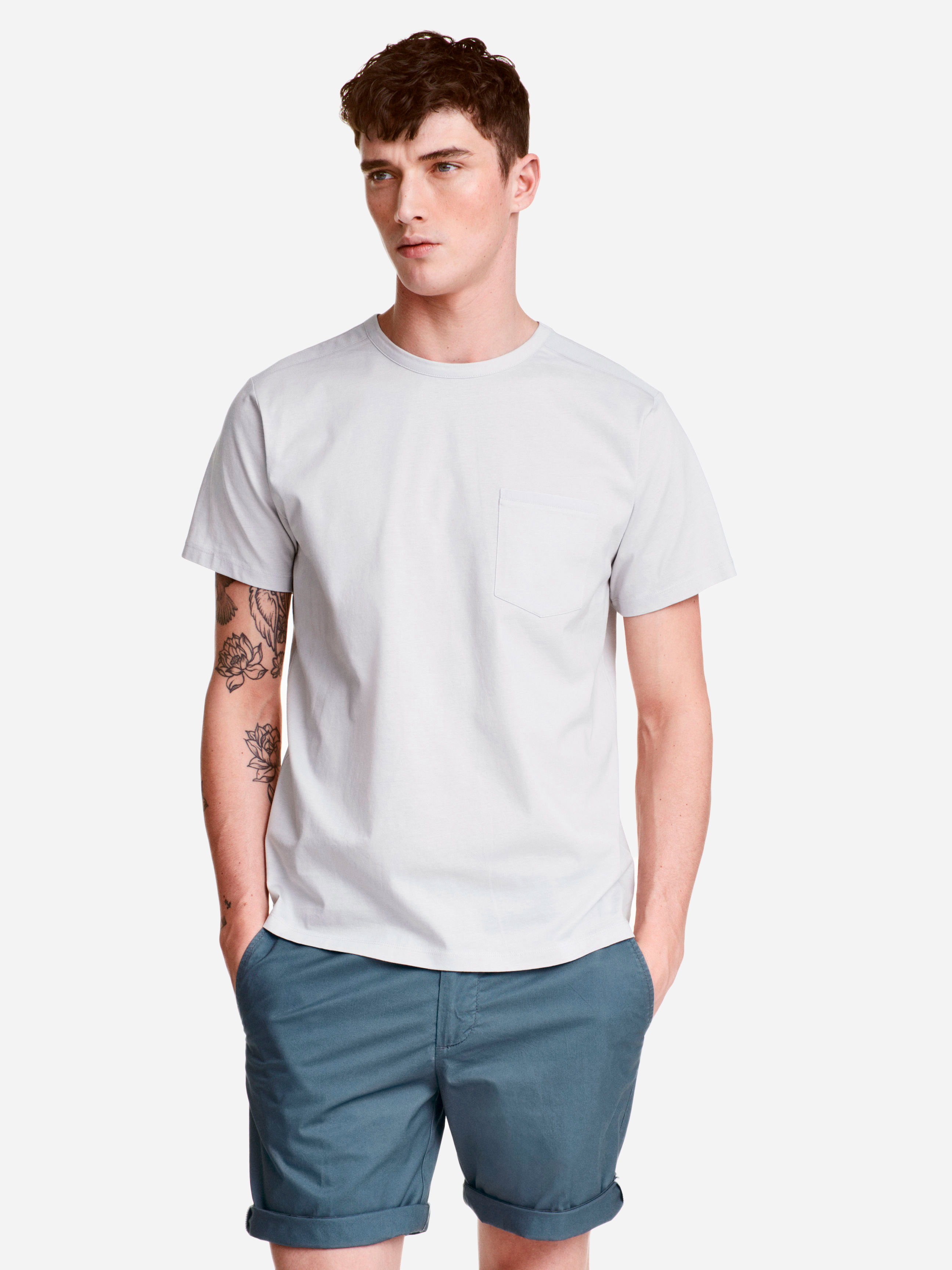 

Футболка H&M 3713503 XS Серая