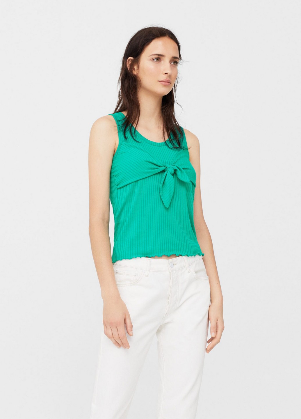 

Топ Mango XS Зеленый 13060826_01