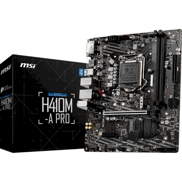 

Материнская плата msi h410m-a Pro