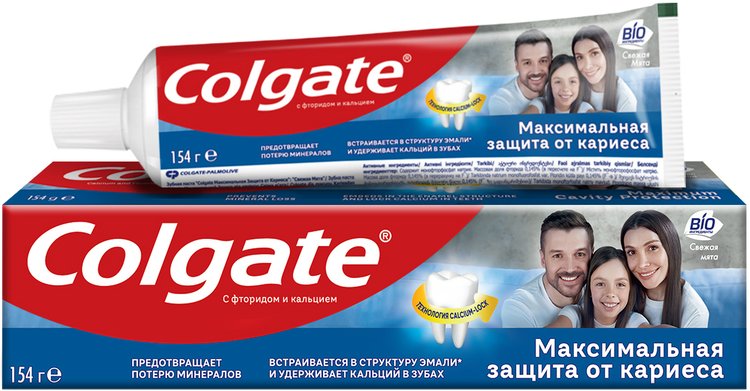 Зубна паста Colgate Максимальний захист від карієсу Свіжа м'ята 100 мл ...