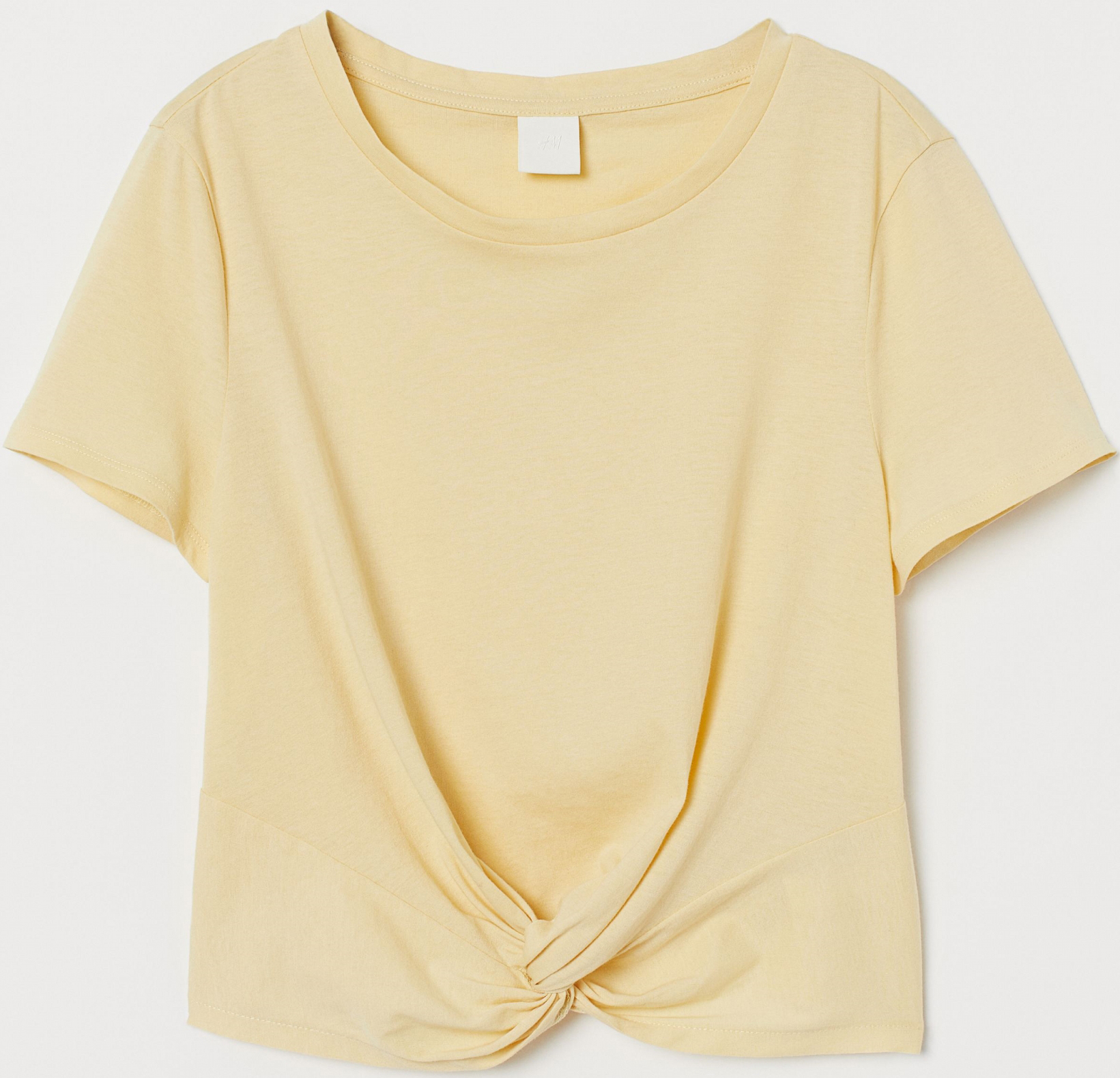 

Футболка H&M 07684409_2 S Светло-желтая