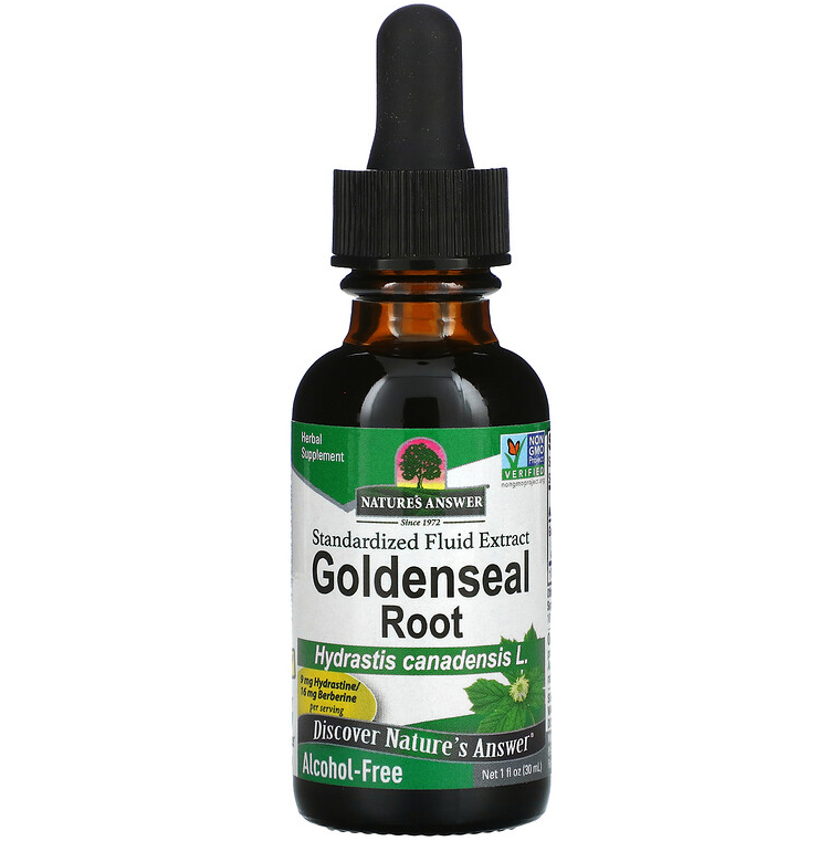 Экстракт желтокорня канадского Nature's Answer "Goldenseal Root ...