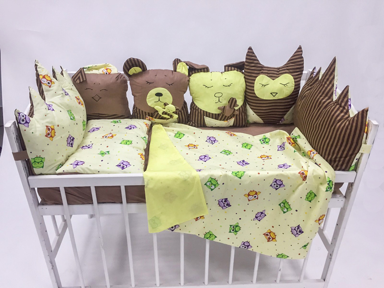 

Комплект 4 в 1 Kid Way Зверушки коричневый