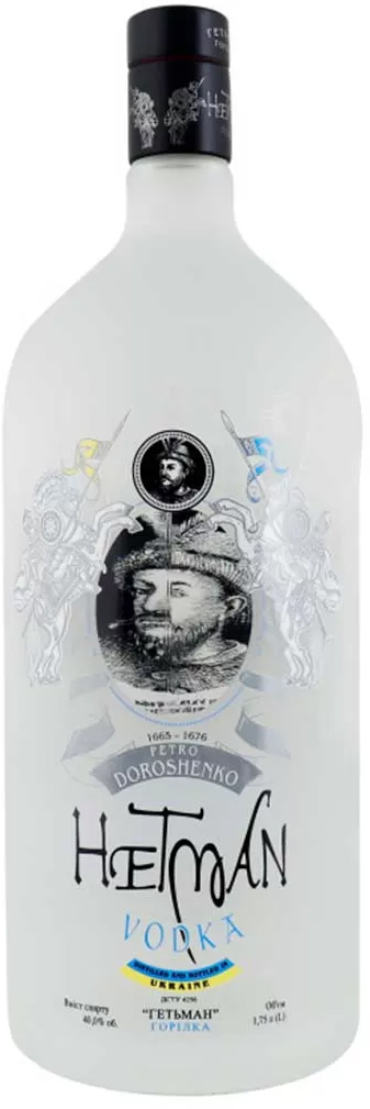 Горілка Гетьман 1.75 л 40% (4820050235261) – фото, відгуки ...