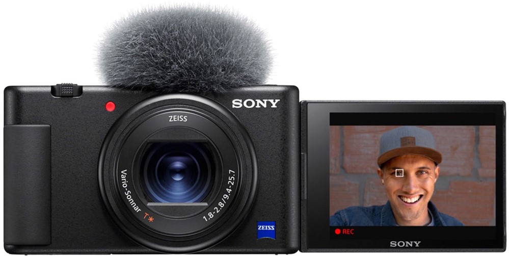 Акція на Фотоаппарат Sony Vlog Camera ZV-1 Black (ZV1B.CE3) Официальная гарантия! від Rozetka UA