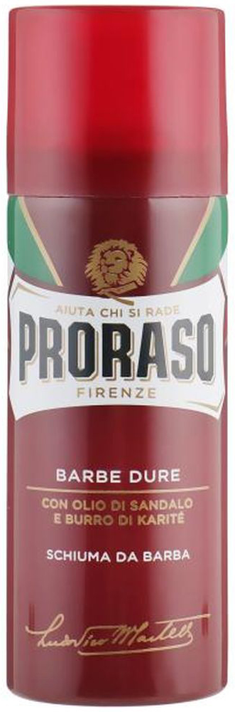 Пена для бритья Proraso Red Line Shaving Foam Питательная 400 мл ...