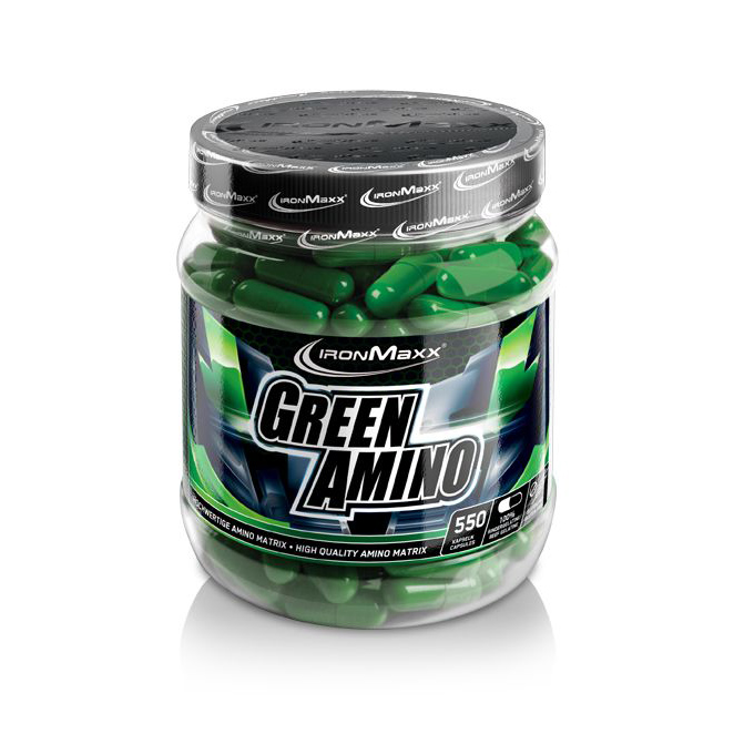 Аминокомплекс для спорта IronMaxx Green Amino 550 Caps – низкие цены ...
