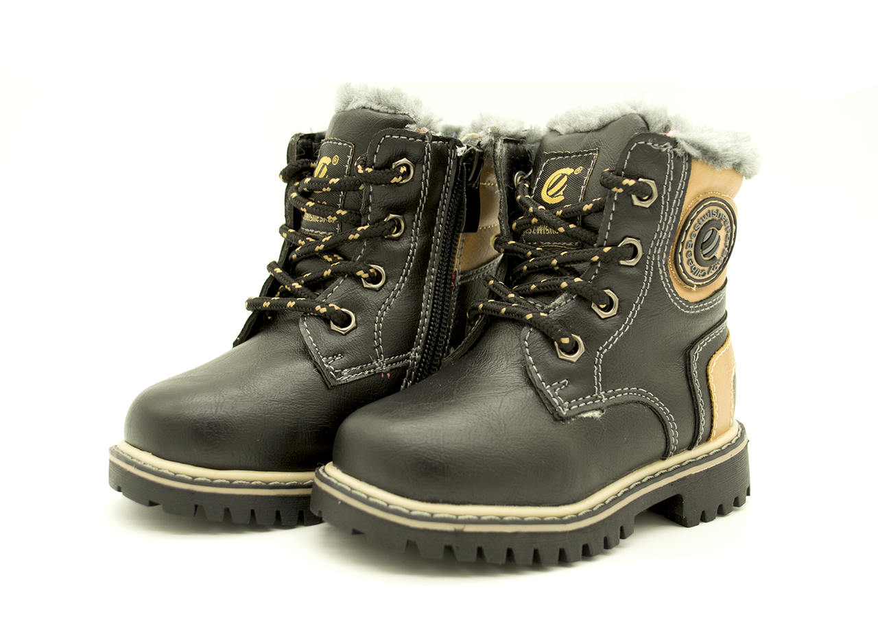 

Ботинки Сlibee 21 (14) Черный (H96A black 21 (14))