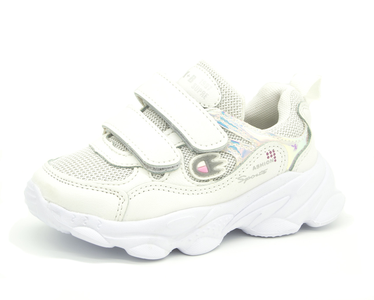 

Кроссовки Kimbo 29 (17,5 см) Белый (WH73-2C white 29 (17,5 см))