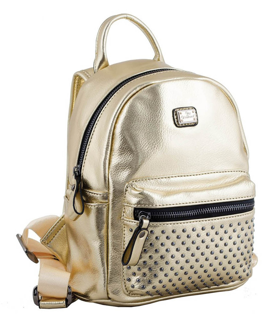 

Сумка-рюкзак YES, золотой, 19.5*25*11см
