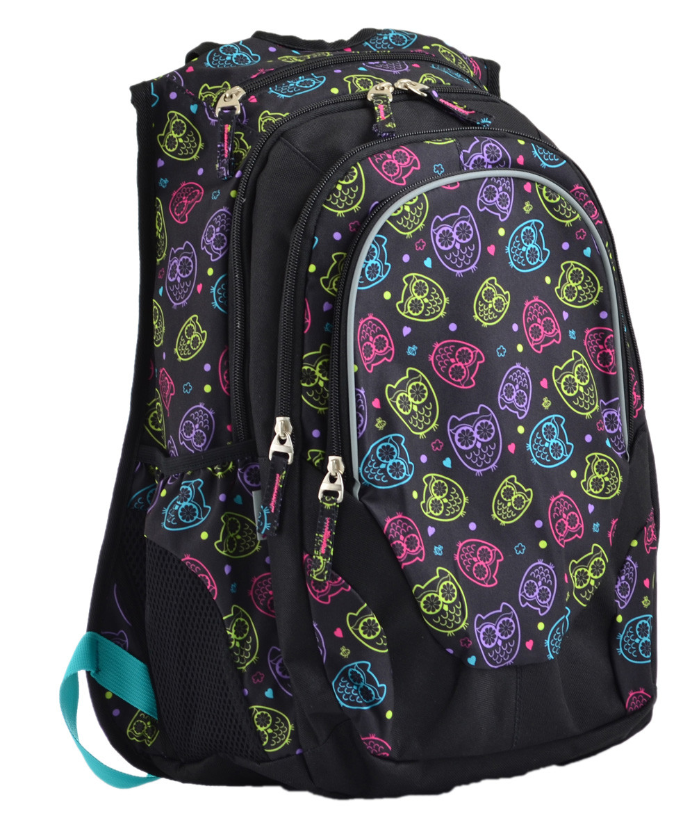 

Рюкзак молодежный YES Т-27 OWLS, 46*37*20