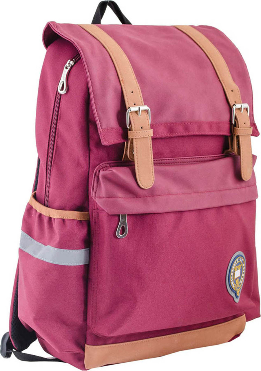 

Рюкзак подростковый YES OX 301, бордовый, 28*42*13
