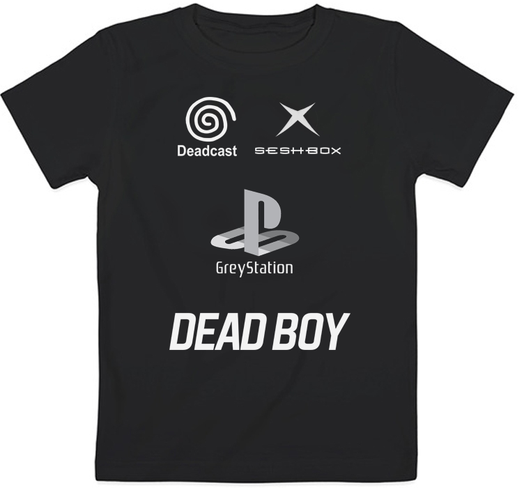 

Детская футболка Bones / Sesh - DEADBOY Greystation Seshbox Deadcast (чёрная) 3-4 104