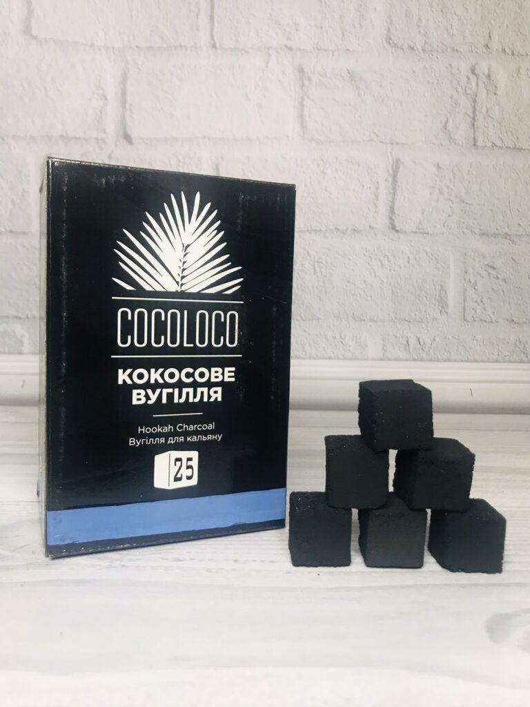 Уголь кокосовый Cocoloco 1кг/72шт В Коробке Коколоко хмара – низкие ...