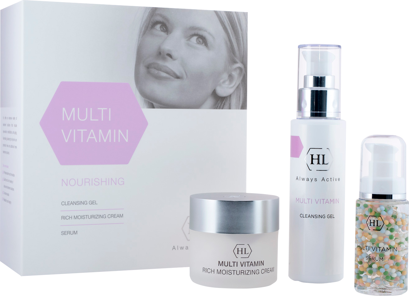 Набор Holy Land Multi Vitamin Kit Сыворотка 30 мл + Крем 50 мл ...