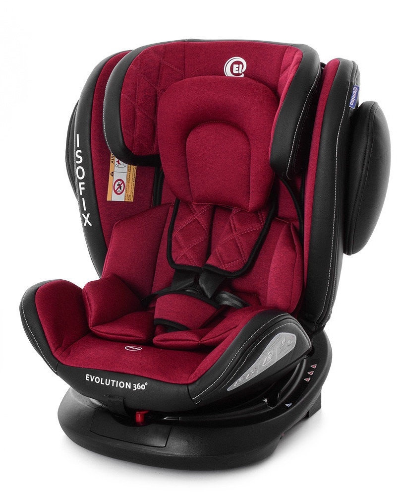 

Автокресло El Camino 0-36 кг ME 1045 EVOLUTION 360 ISOFIX Royal Red (1045-1)