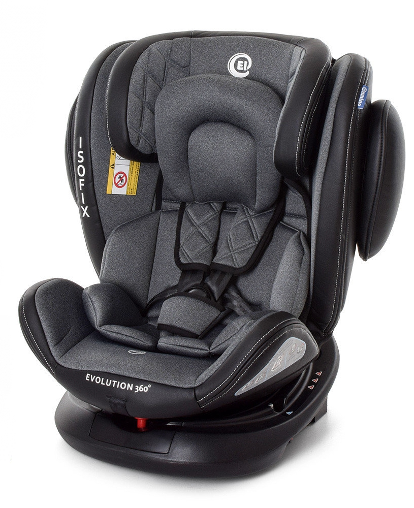 

Автокресло El Camino 0-36 кг ME 1045 EVOLUTION 360 ISOFIX Royal Dark Gray (1045-2)