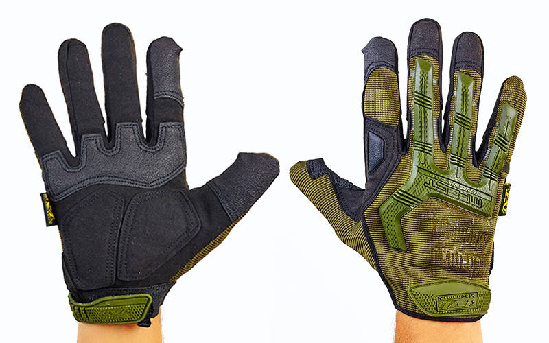 

Перчатки тактические с закрытыми пальцами MECHANIX WEAR BC-4698 (размер L , черный-зеленый ) /2
