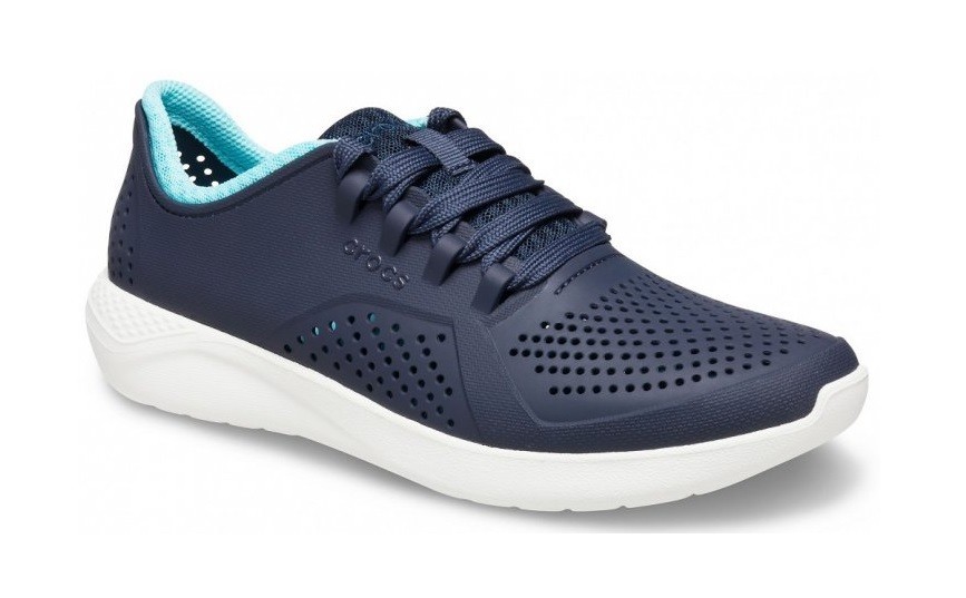 Crocs Literide Pacer Navy Almost White M6W8 38 24.5