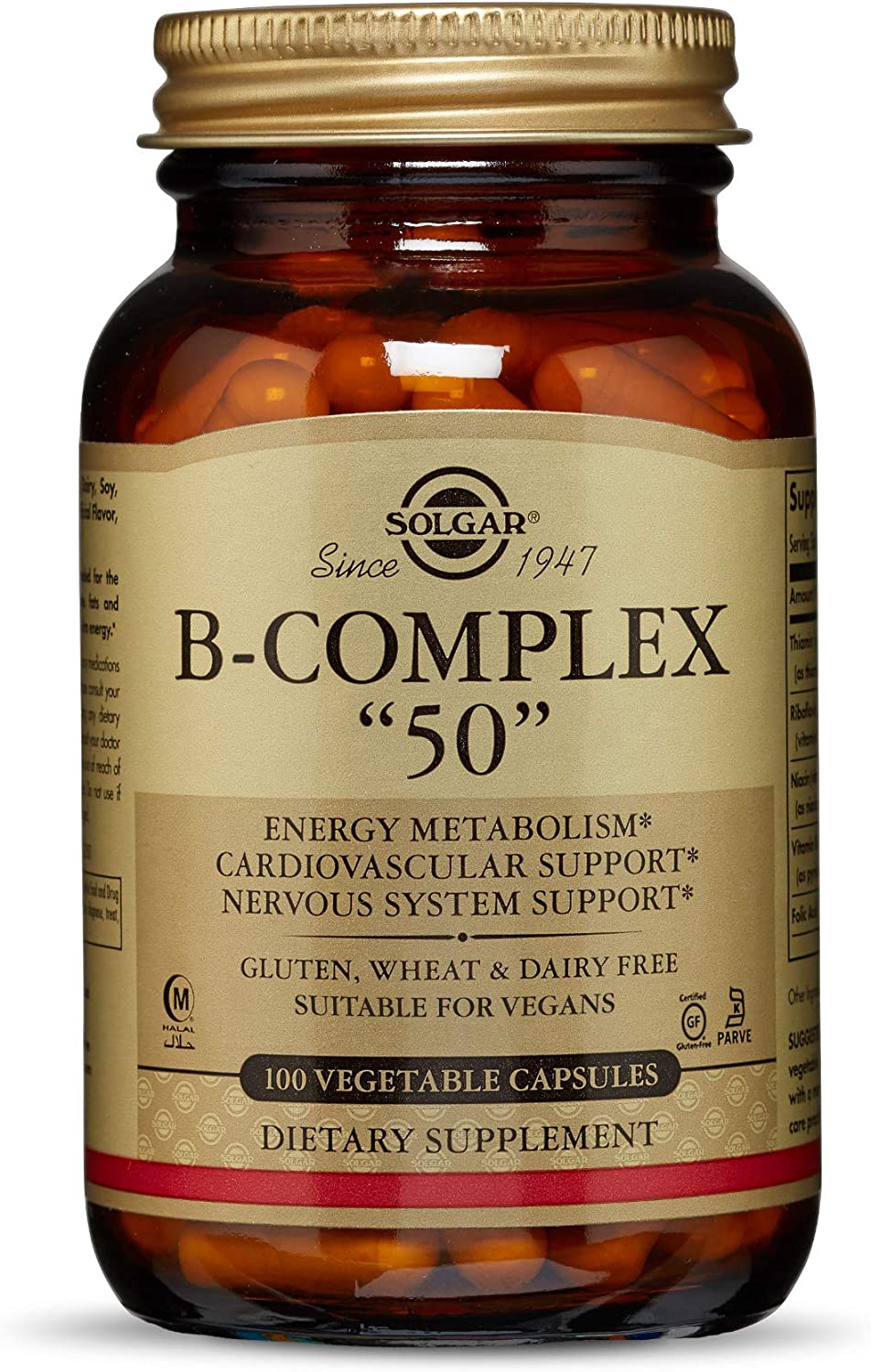 

Витамины Solgar B-Complex 50 100 капсул (4384302830)