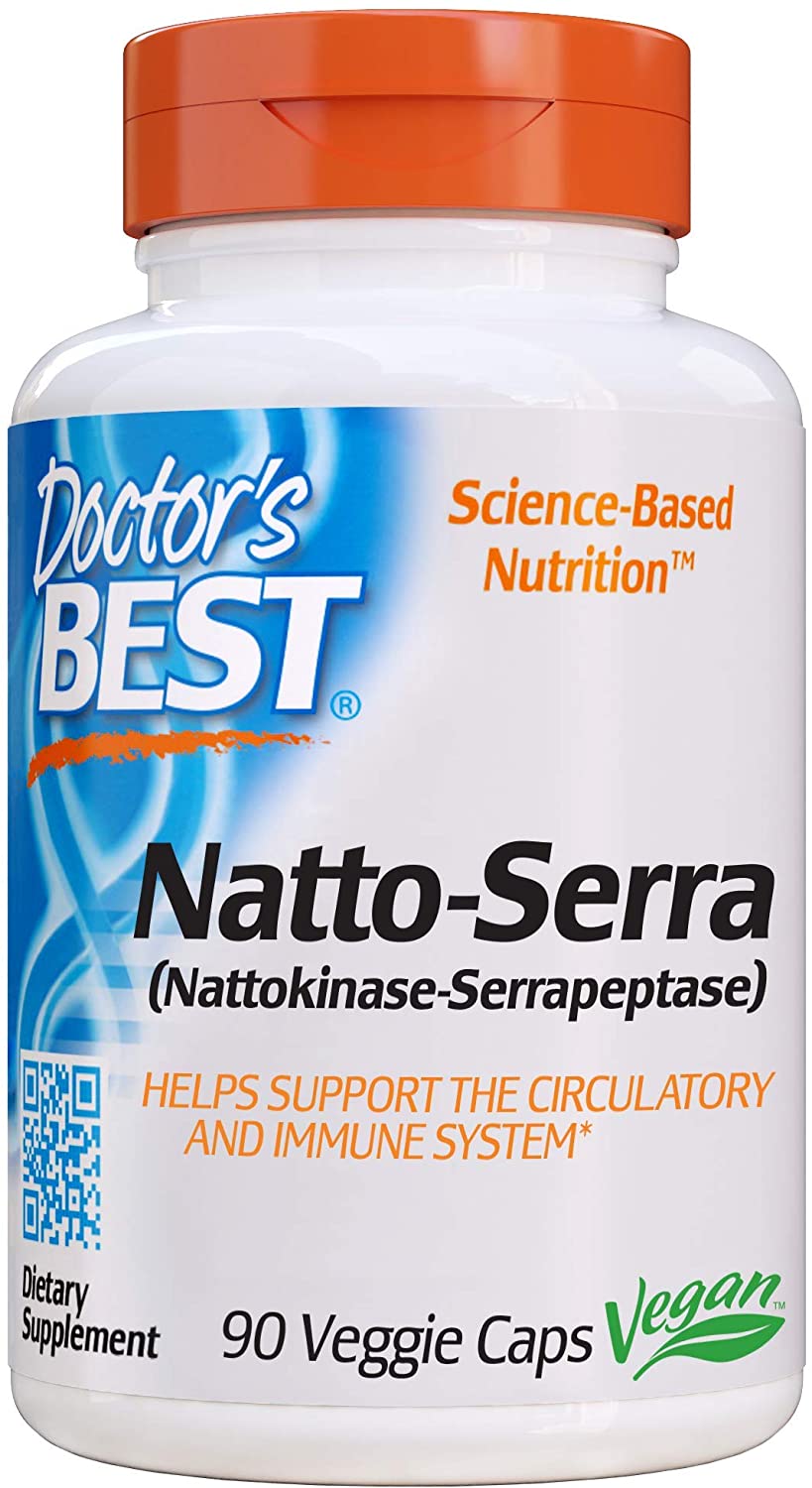 

Специальный продукт Doctor's Best Natto-Serra 90 капсул (4384302818)