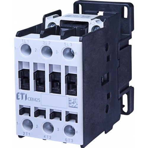 Контактор ETI CEM 25.00 230V AC 3P 25A 11kW 3NO силовой 4645103 ...